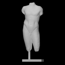 nudo maschio torso scansione scultura 3d print model - Mito3D
