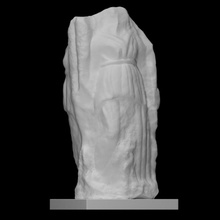 sculpture group three-figured hecate scan ancient goddess statue worship 3d print model - Mito3D
