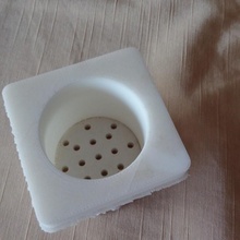 plastic pipe filter protection roof 3d print model - Mito3D