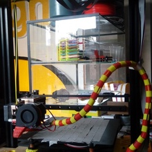 correa para cables impresora prusa i4 cable impresoras 3d print model - Mito3D