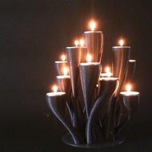 l'adolescence évent candélabre jardin meubles cuisine articles ménagers bougies chauffe plat 3d print model - Mito3D