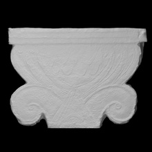capital scan ancient architecture limestone relief 3d print model - Mito3D