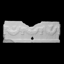 stone ossuary scan sculpture relief funerary bucranium 3d print model - Mito3D