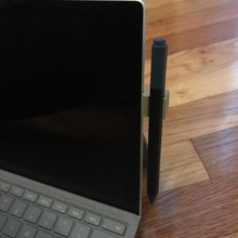 Clever Stift Laptop Clip USB Halter Unterstützung Bambus Container Oberfläche Fenster Digital hp Profi dell aktiv 3d print model - Mito3D