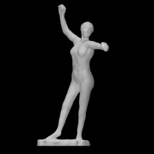 dancer ready dance foot scan 3d print model - Mito3D