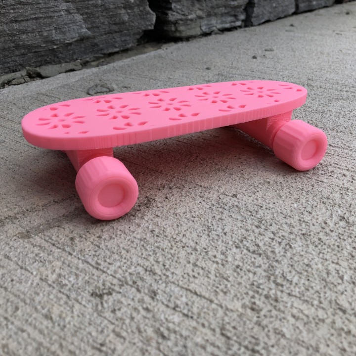 skateboard 3D print model - Mito3D
