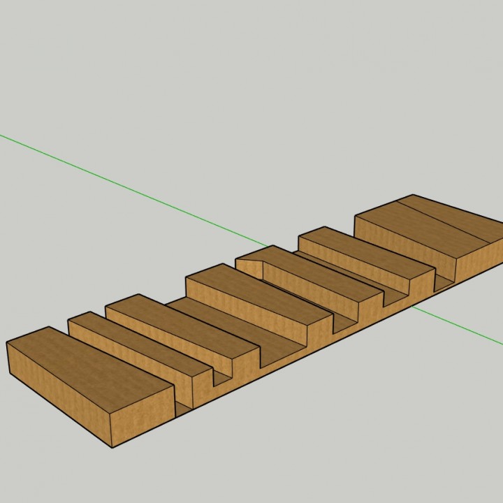 cabo Gerente slots buracos gestão mesa arrumada nomoremessywires nomoretanglings 3D print model - Mito3D