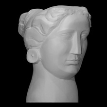 Afrodit Kıbrıs taramak tanrıça modern heykel ibadet Öz 3d print model - Mito3D