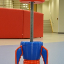 rocket stool 3d print model - Mito3D