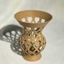 vase Couper sorties facile amusement découpes 3d print model - Mito3D
