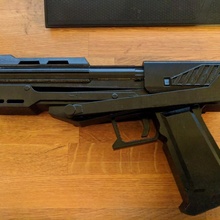 star wars republic commando dc-15s blaster pistol gun prop cosplay 3d print model - Mito3D