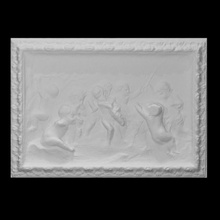 relief group people scan fight sculpture antique 3d print model - Mito3D