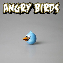 blues angry birds Spielzeug Spiele iphone app mac samsung videogame Vögel böse angrybirds theblues 3d print model - Mito3D