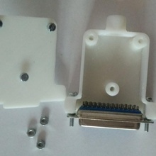 d sub 25 masculino hembra conector caso funda repuesto partes 3d print model - Mito3D