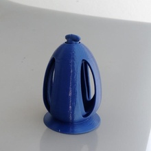caixa ovo jardín casa accesorios scoa 3d print model - Mito3D