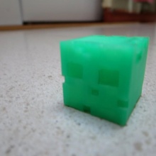 Minecraft Schleim Ventilator Kunst Mobs 3d print model - Mito3D