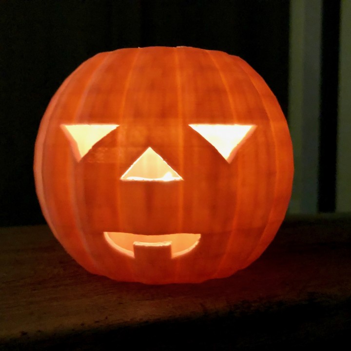 halloween pumpkin 3D print model - Mito3D