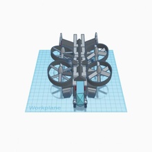 combatiente zumbido 3d print model - Mito3D