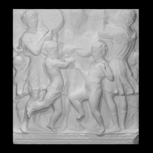 Rahatlama övgü dominum mezmur 150 2 10 taramak şekil heykel Rönesans erkek gençlik şarkıcı 3d print model - Mito3D