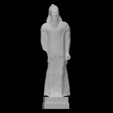 Statue männlich Verehrer Scan Skulptur Kalkstein 3d print model - Mito3D