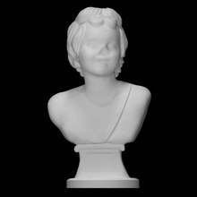 Büste Junge Scan uralt Gesicht Skulptur Jugend 3d print model - Mito3D