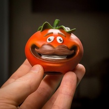 tomatohead - fortnite fan art head tomato 3d print model - Mito3D