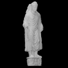 Bouddha analyse sculpture statue religion bouddhisme schiste 3d print model - Mito3D