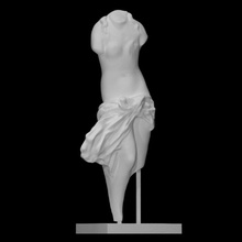 statue aphrodite scan goddess sculpture marble myth pudica 3d print model - Mito3D