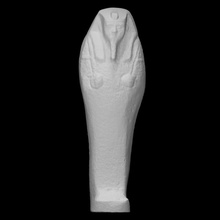 Roca shabtis Rey senkamanisken escanear antiguo escultura estatuilla funerario inscripción loza 3d print model - Mito3D