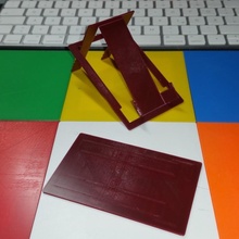 téléphone titulaire soutien ph card Entreprise carte supporter 3d print model - Mito3D