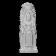 Buddhist Chaitya Scan Skulptur Statue Turm Linderung Schrein prajnaparamita 3d print model - Mito3D