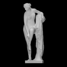 Venus escanear diosa escultura estatua mujer mármol desnudo pañería 3d print model - Mito3D
