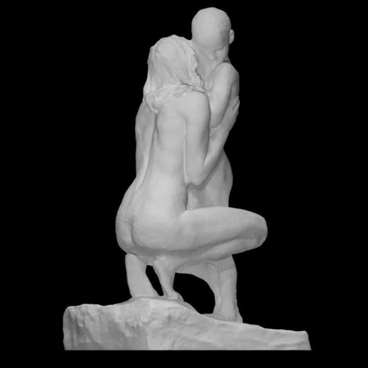 mère enfant analyse l'amour sculpture statue bronze nu famille 3D print model - Mito3D