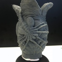 alieno uovo wacom penna titolare supporto fan arte facehugger scifi xenomorfo 3d print model - Mito3D