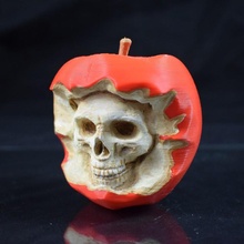 poison apple props & cosplay games halloween skull toys store prank 3d print model - Mito3D