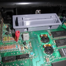 Atari 7800 Patrone leiten 2600 Wagen kompatibel schonen Teile vcs 3d print model - Mito3D