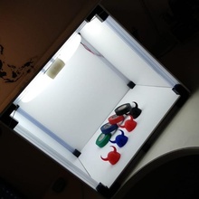 bricolaje diy foto ligero caja 3d impreso partes 3dprinting Photolightbox 3d print model - Mito3D