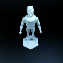 personaje ventilador Arte personalizador 3d print model - Mito3D