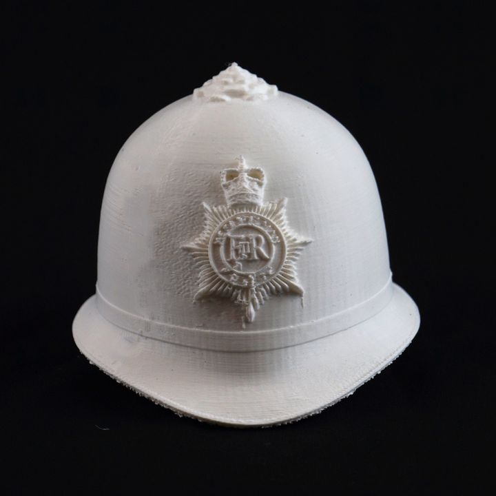 london police hat props & cosplay propsandcostumes competition-verbatim policehat 3D print model - Mito3D