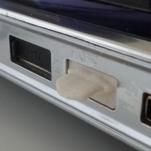 usb toz kapağı dil araçlar elektronik dustcover computeraid 3d print model - Mito3D