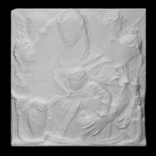 madonna child angels scan jesus sculpture statue church terracotta virgin 3d print model - Mito3D