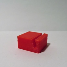 tarjeta soporte sencillo negocio 3d print model - Mito3D