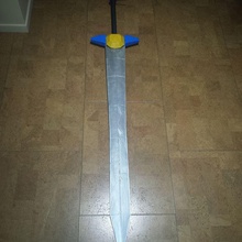 espada goron ocarina props cosplay nintendo grande zelda 3d print model - Mito3D
