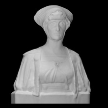 busto marquesa granby escanear retrato escultura mujer mármol artista Violeta 3d print model - Mito3D