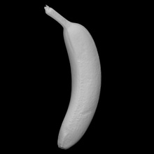 Banane Scan Obst Modell Studie 3d print model - Mito3D