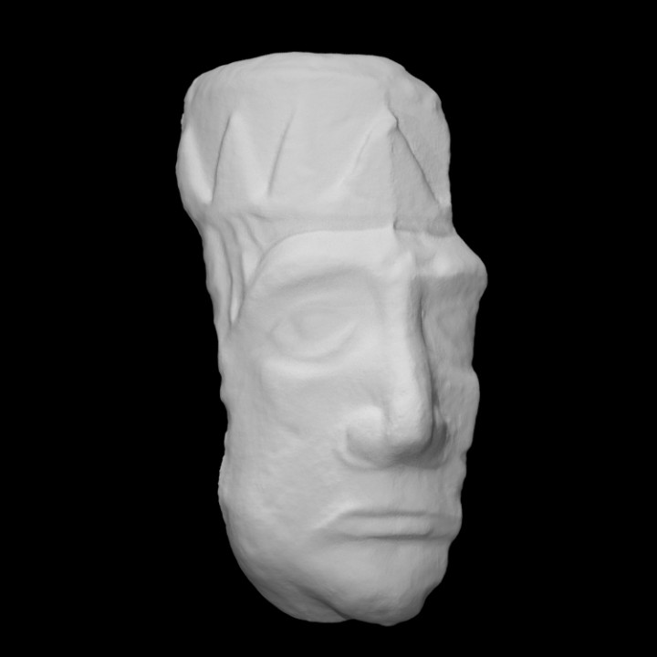 fumar tubo cuenco fragmento escanear vcL figural 3D print model - Mito3D