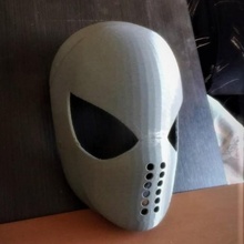spider man face shell adereços cosplay 3d print model - Mito3D