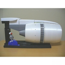 poussée inverseur turboréacteur moteur nacelle éducation avion bâton ventilateur capot Cascade pylône faisceau blokonne 3d print model - Mito3D