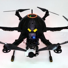 pabellón hexa trueno s550 cuadro v20 125gr artilugio electrónica zumbido hexacóptero carcasa f550 hexacoptero 3d print model - Mito3D