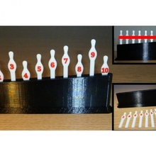 Bowling Puzzle Stift 3d print model - Mito3D